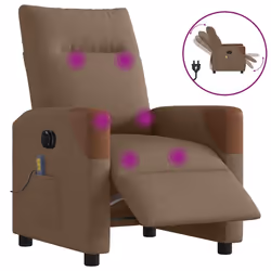 VidaXL 4104820, Tissu, Marron, mousse, 110 kg, 690 mm, 860 mm