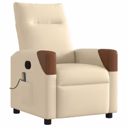 VidaXL 4104821, Tissu, Crème, Marron, mousse, 110 kg, 690 mm, 860 mm