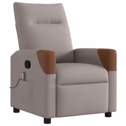 VidaXL 4104822, Tissu, Taupe, Marron, mousse, 110 kg, 690 mm, 860 mm