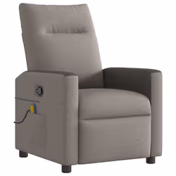 VidaXL 4104837, Tissu, Taupe, Noir, mousse, 110 kg, 690 mm, 860 mm