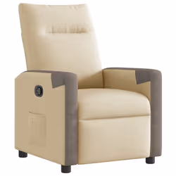 VidaXL 4104842, Tissu, Gris, Crème, mousse, 110 kg, 690 mm, 860 mm