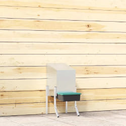 vidaXL Nichoir à poules1 compartiment avec pieds en acier galvanisé