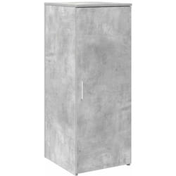 Armoire de rangement gris béton 40x45x103,5cm bois d'ingénierie Vidaxl