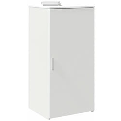 Armoire de rangement blanc 50x45x103,5 cm bois d'ingénierie - Vidaxl