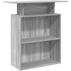 Vidaxl - Bureau de réception sonoma gris 100x40x104 cm bois ingénierie