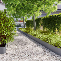 Vidaxl - Bordures pelouse 30pcs anthracite 20x103cm acier laminé à froid