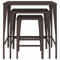 VidaXL 3324830 table de jardin Marron