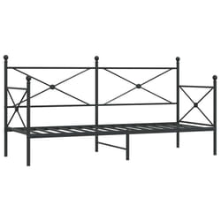 VidaXL 4104665 canapé lit sofa Noir