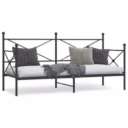 VidaXL 4104667 canapé lit sofa Noir