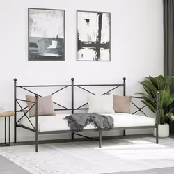 VidaXL 4104670 canapé lit sofa Noir