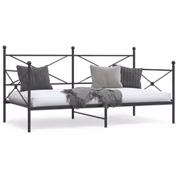 VidaXL 4104671 canapé lit sofa Noir