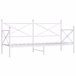 VidaXL 4104680, lit sofa, Blanc, Acier, 2080 mm, 855 mm, 1070 mm