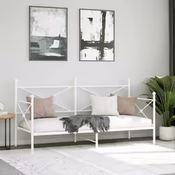 VidaXL 4104681 canapé lit sofa Blanc