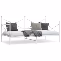 VidaXL 4104685 canapé lit sofa Blanc