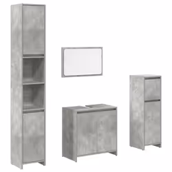 VidaXL 3324849, Gris, Bois, 60 kg, 4 pièce(s)