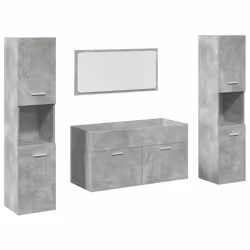 VidaXL 3324875, Gris, Bois, 900 mm, 460 mm, 4 pièce(s)