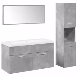 VidaXL 3324881, Blanc, 910 mm, 395 mm, 185 mm, 4 pièce(s)