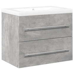 VidaXL 3324920 miroir de salle de bain et armoire de rangement pour évier