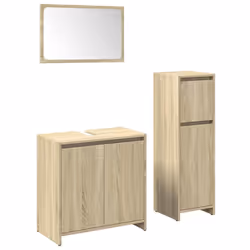 VidaXL 3324973, Chêne, Bois, 600 mm, 370 mm, 3 pièce(s)
