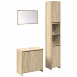 VidaXL 3324974, Chêne, Bois, 600 mm, 370 mm, 3 pièce(s)