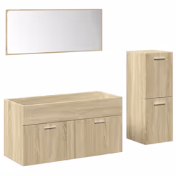 VidaXL 3324997, Chêne, Bois, 900 mm, 385 mm, 460 mm, 3 pièce(s)
