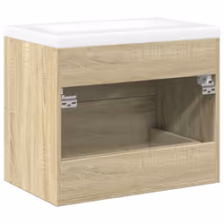 VidaXL 3325046 miroir de salle de bain et armoire de rangement pour évier - Vue supplémentaire 6