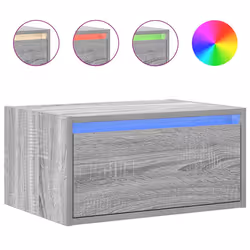 VidaXL 860234, Gris, Bois, Bois, 750 mm, 355 mm, 250 mm