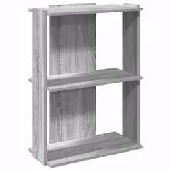 VidaXL 860261, Gris, Chêne, Bois, Bois, 600 mm, 300 mm, 800 mm