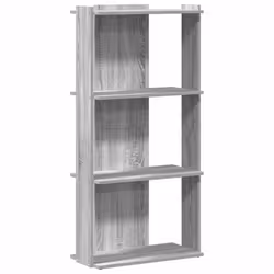 VidaXL 860270, Gris, Chêne, Bois, Bois, 600 mm, 300 mm, 1200 mm