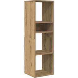Bibliothèque chêne artisanal 34x31x112 cm bois d'ingénierie Vidaxl