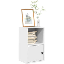 Bibliothèque blanc 31x24x52 cm bois d'ingénierie Vidaxl