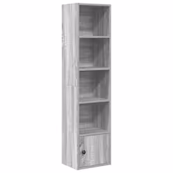 VidaXL 860351, Gris, Chêne, Bois, Bois, 310 mm, 240 mm, 1270 mm