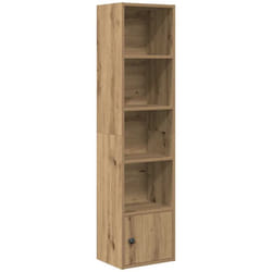 Bibliothèque chêne artisanal 31x24x127 cm bois d'ingénierie Vidaxl