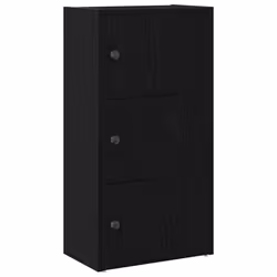 VidaXL 860365, Noir, Chêne, Bois, Bois, 400 mm, 240 mm, 770 mm