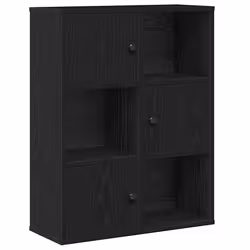 VidaXL 860383, Noir, Chêne, Bois, Bois, 600 mm, 240 mm, 765 mm