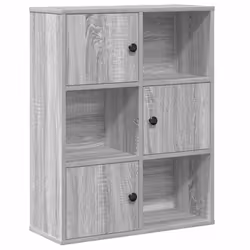VidaXL 860387, Gris, Chêne, Bois, Bois, 600 mm, 240 mm, 765 mm