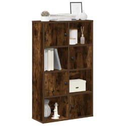 vidaXL Bibliothèque Chêne Fumé 101 cm