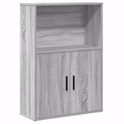 VidaXL 860414, Gris, Chêne, Bois, Bois, 600 mm, 240 mm, 850 mm