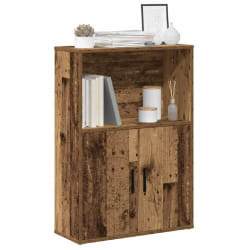 vidaXL Bibliothèque vieux bois - 60 x 24 x 85 cm