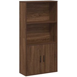 Vidaxl - Bibliothèque chêne marron 60x24x120 cm bois d'ingénierie