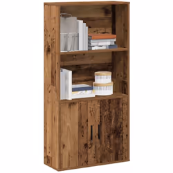 Cette armoire à livres offre la solution parfaite pour organiser vos livres tout en constituant un complément élégant et fonc ...