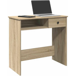 Bureau Chêne Sonoma 80x40x75 cm Aggloméré - Vidaxl