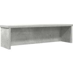 Vidaxl - tagère de cuisine empilable gris béton 50x15x16 cm