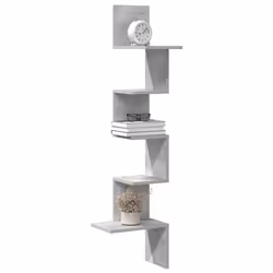 VidaXL 860520 étagères Bois Gris