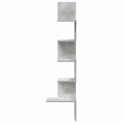 VidaXL 860520 étagères Bois Gris - Vue supplémentaire 4