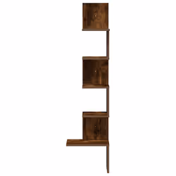 VidaXL 860521 étagères Bois Chêne, Marron - Vue supplémentaire 4