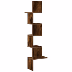 VidaXL 860521 étagères Bois Chêne, Marron - Vue supplémentaire 6