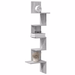 VidaXL 860522 étagères Bois Gris
