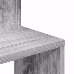 VidaXL 860522 étagères Bois Gris - Vue supplémentaire 7