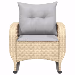 VidaXL 4104196 chaise d'extérieur Terrace Siège rembourré Polyuréthane, Acier Gris - Vue supplémentaire 4